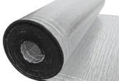 Pianka kauczukowa z podwójnym aluminium Bitmat paroizolacja do kampera K9 2xALU izolacja akustyczna i termiczna 100×100 cm