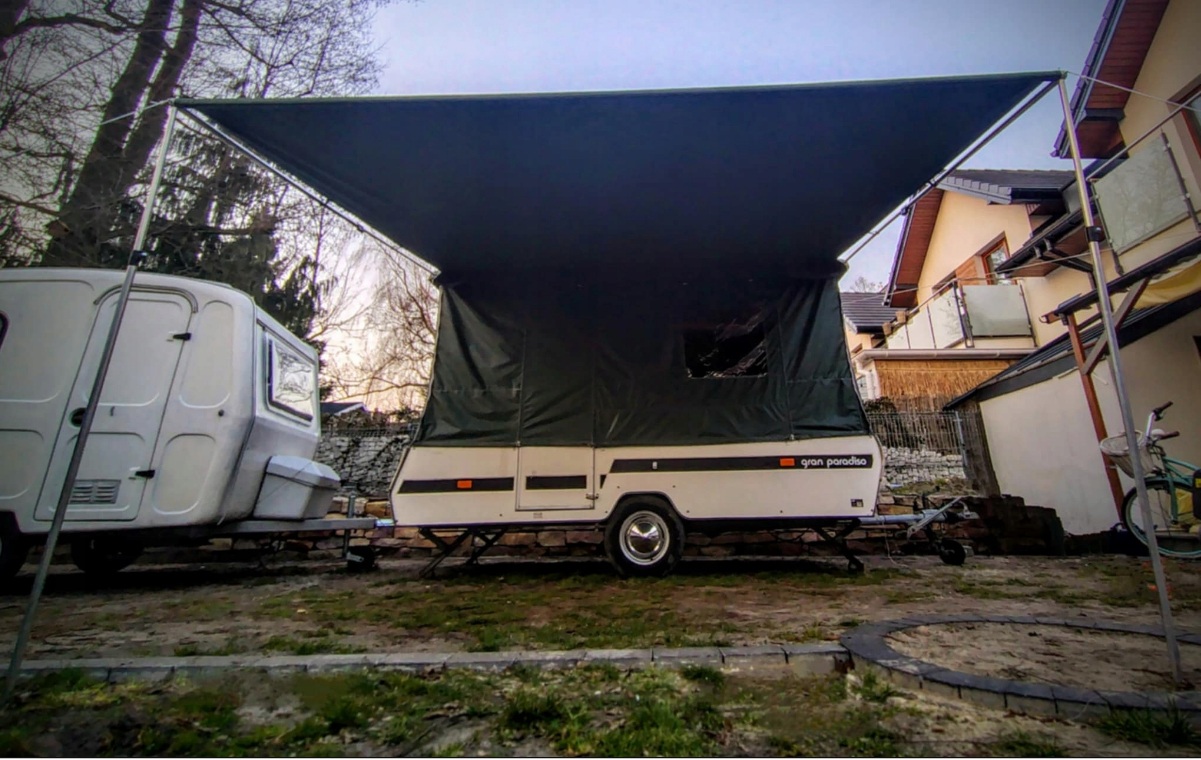 Markiza workowa ręczna do przyczep kempingowych dł. 3m Active Life