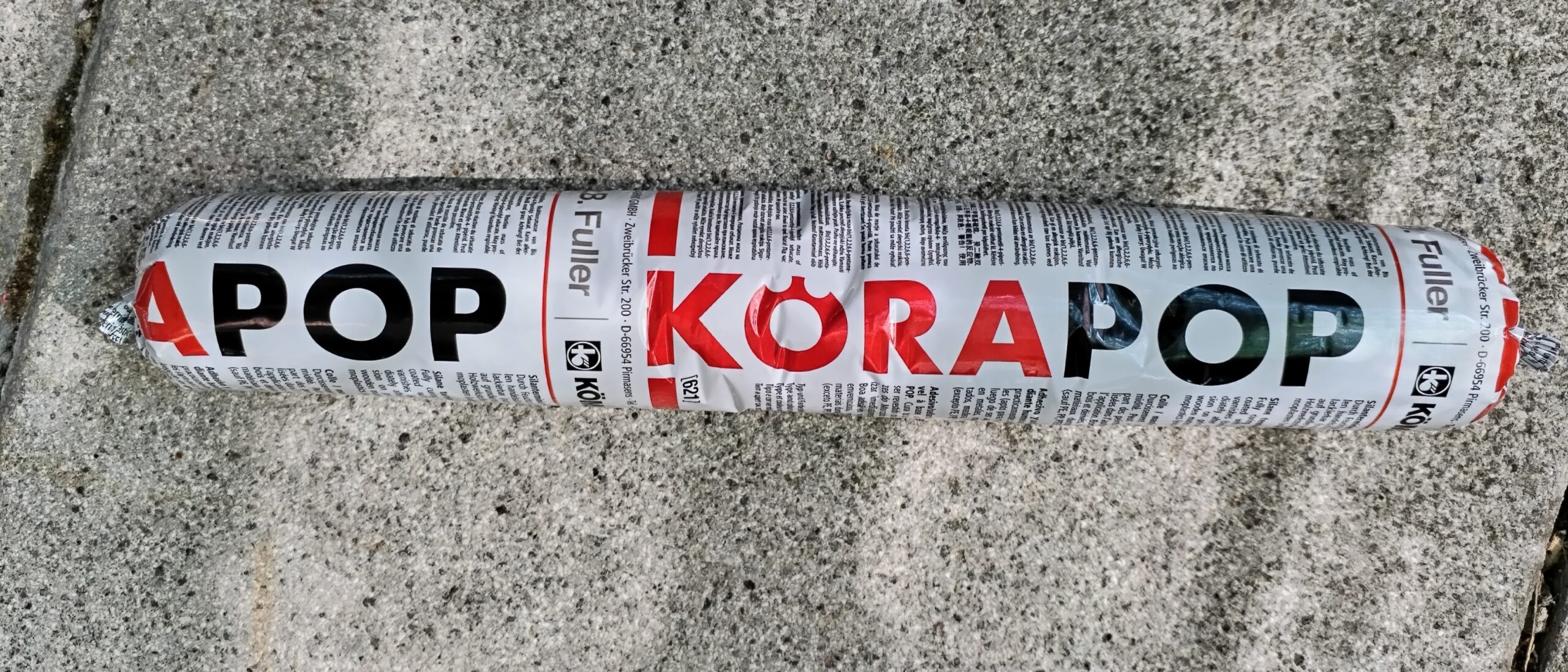 Klej uszczelniacz Korapop 225 600ml